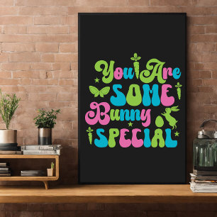 Poster Joyeux Eggster. Pâques amusantes