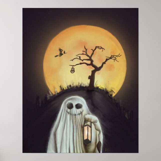 Poster joyeux Ghost 16" x 20" (Devant)