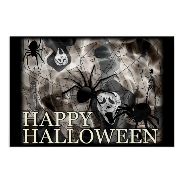 Poster Joyeux Halloween (Devant)