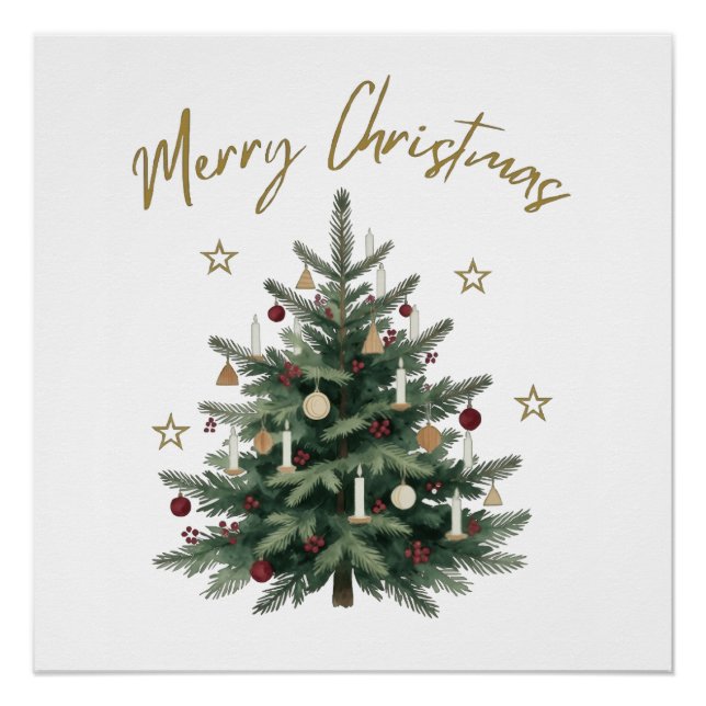 Poster Joyeux Noël  (Devant)