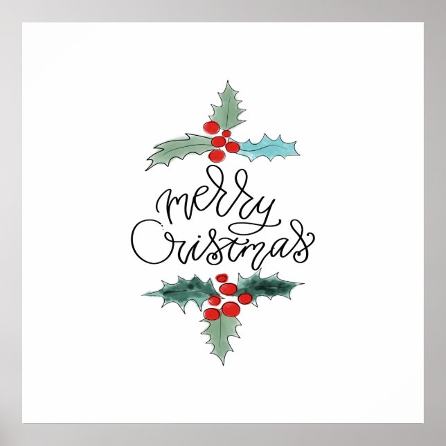 Poster Joyeux Noël (Devant)