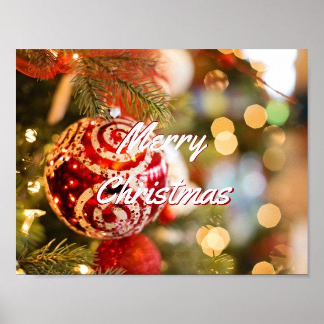 Poster Joyeux Noël par Storeman (Devant)