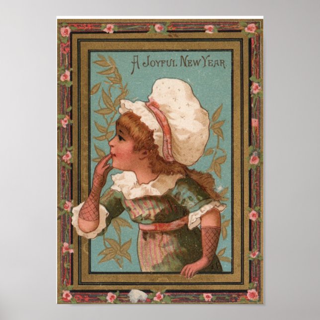 Poster Joyeux Nouvel An ! (Devant)