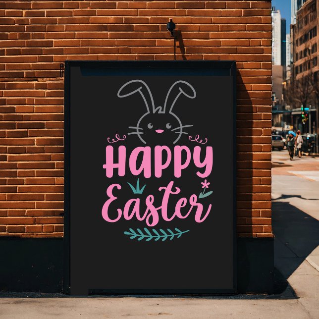 Poster Joyeux Pâques. Drôle (Créateur téléchargé)