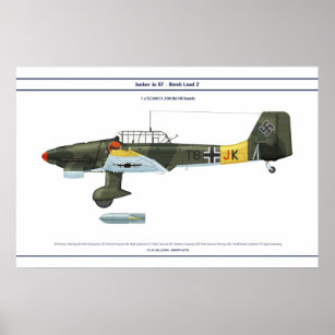 Poster Ju 87 Chargement 2