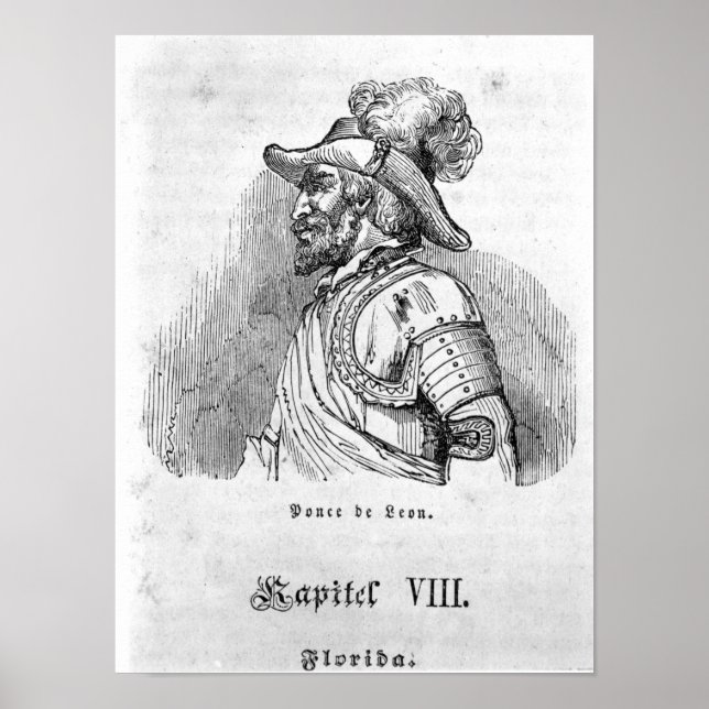 Poster Juan Ponce de Leon (Devant)