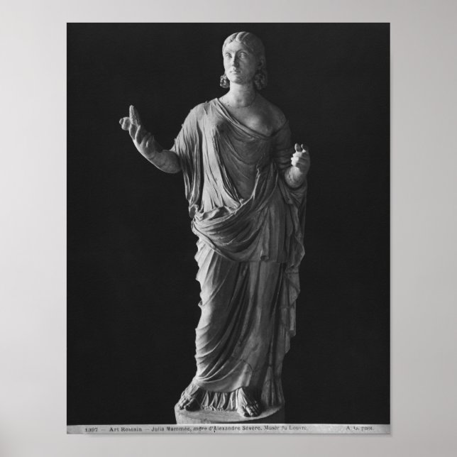 Poster Julia Mamaea mère de l'empereur Severus Alexander (Devant)