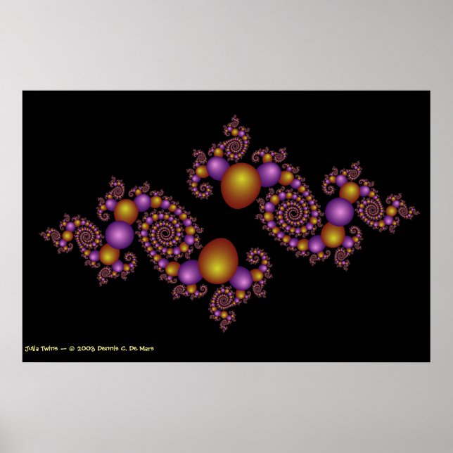 Poster Julia Twins (Devant)