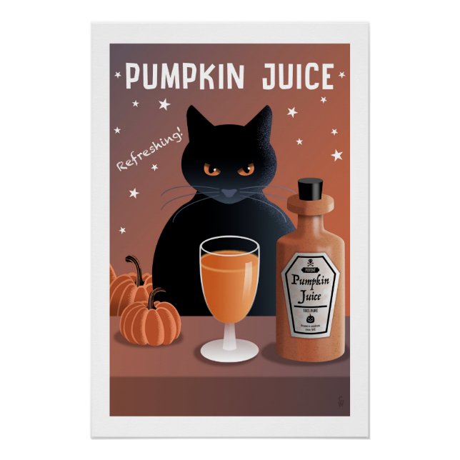 Poster Jus de citrouille (Devant)