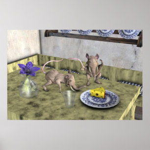 Poster Jus de souris d'éléphant