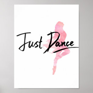 Poster Just Dance (Blanc)