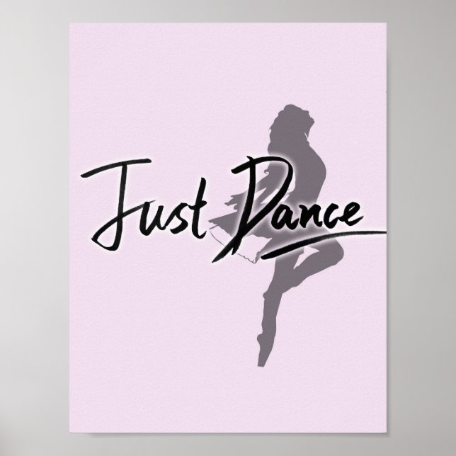 Poster Just Dance (Rose) (Devant)