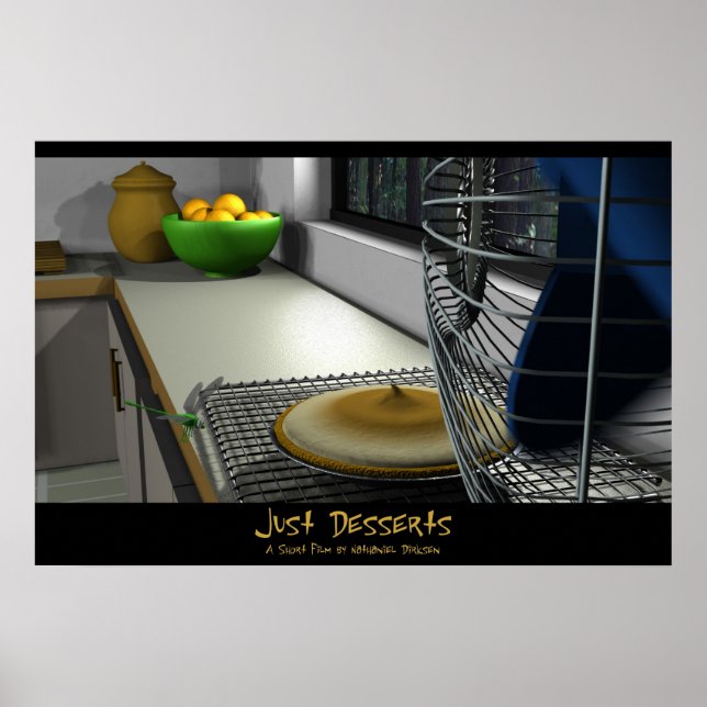 Poster Just Desserts (Devant)