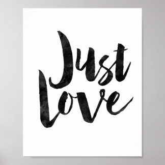 Poster Juste l'amour