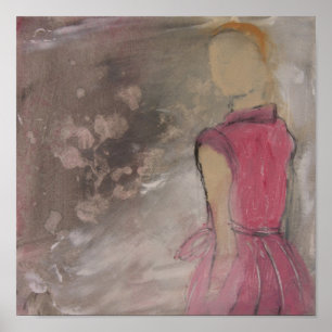 Poster Juste une copie Regard-Fine d'art