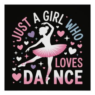 Poster Juste une fille qui aime la danse