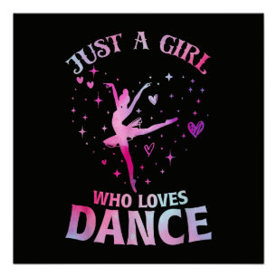 Poster Juste une fille qui aime la danse Danseuse de ball