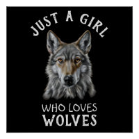 Juste une fille qui aime les loups