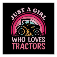 Juste Une Fille Qui Aime Les Tracteurs