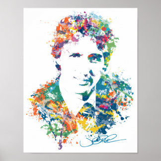 Poster Justin Trudeau Art numérique