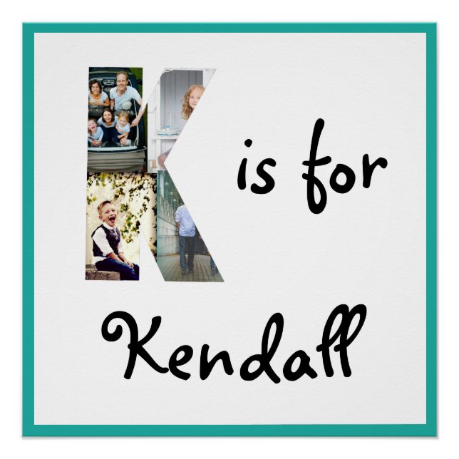 Poster K est pour Nom (Devant)