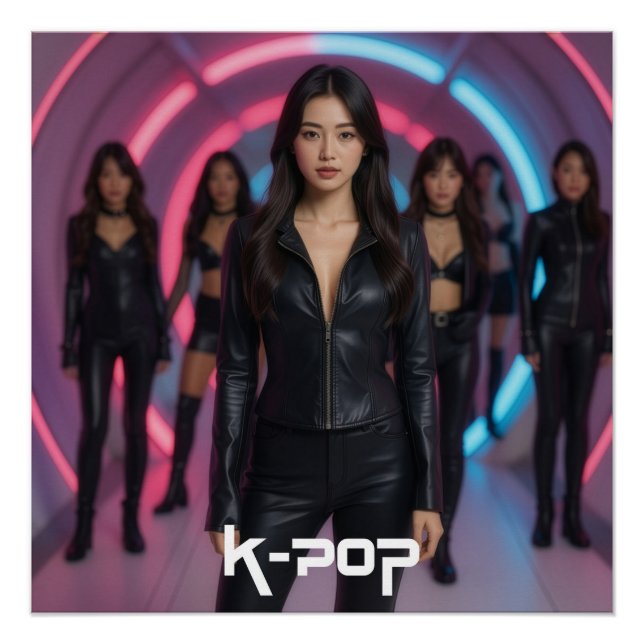 POSTER K-POP (Devant)