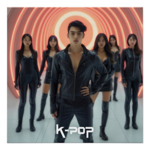 POSTER K-POP - SEOUL - ASIE