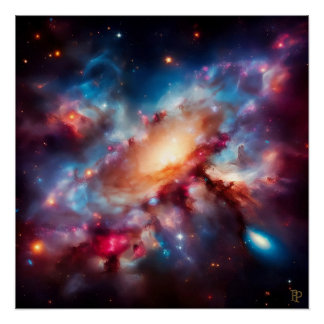 Poster Kaleidoscope cosmique