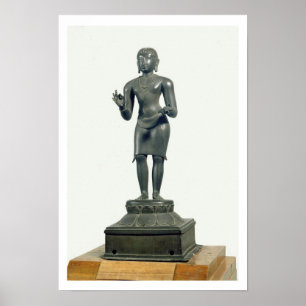 Poster Kali, Tamil Nadu, feu Chola (bronze)