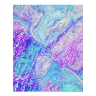 Poster Kaliverse Fluide Fractal #01