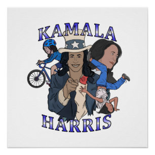 Poster Kamala Harris Bootleg Rap