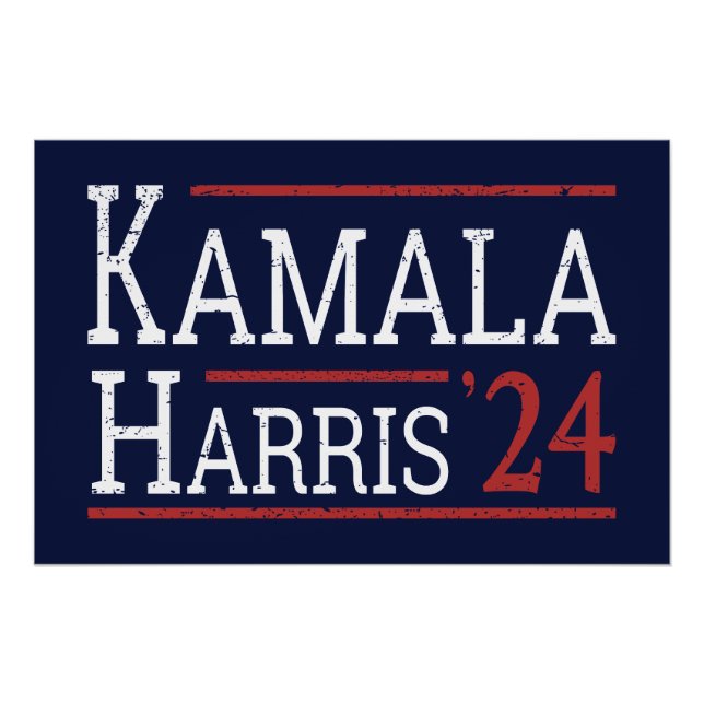 Poster Kamala Harris Election 2024 I (Devant)