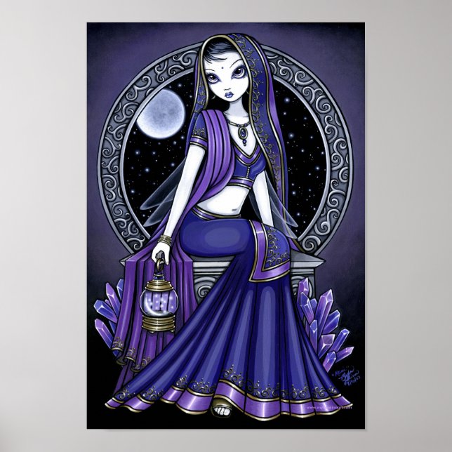 Poster "Kami" Purple Moon Sari Fairy (Devant)