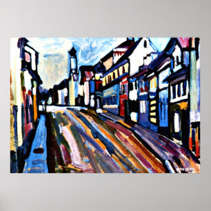 Poster Kandinsky - Murnau - Untermarkt