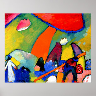 Poster Kandinsky - Scène Plage
