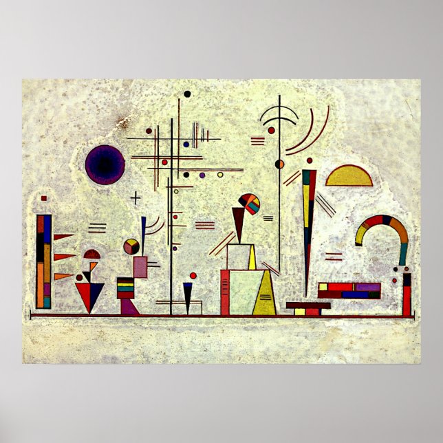 Poster Kandinsky - Sérieux Amusants (Devant)