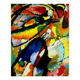 Poster Kandinsky - Un ange du Jugement dernier,
