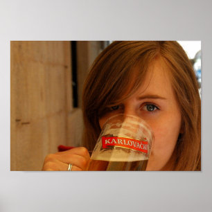 Poster Karlovacko Girl