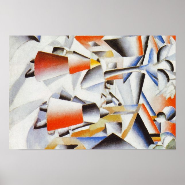 Poster Kazimir Malevich Art (Devant)