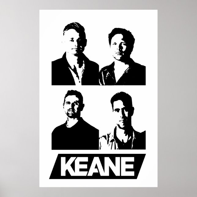 Poster Keane Band (Devant)