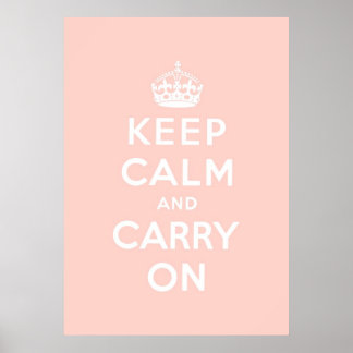 Poster keep calm and carry on original
