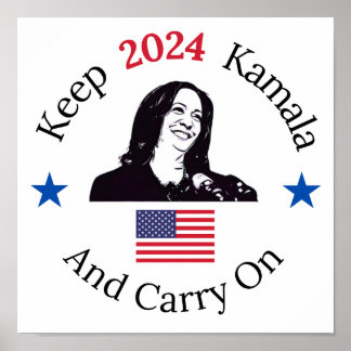 Poster Keep Kamala