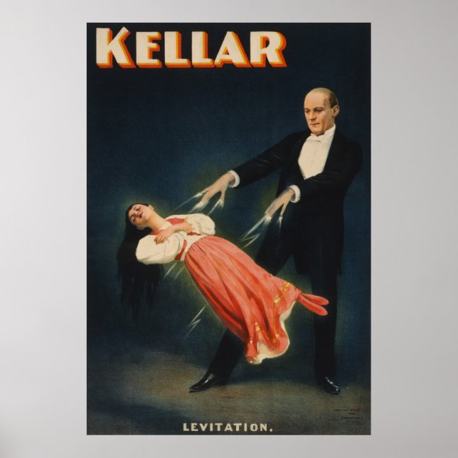 Poster Kellar Levitation 3 (Devant)