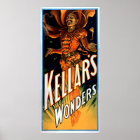 Kellar's Wonders habillés comme Devil Magic