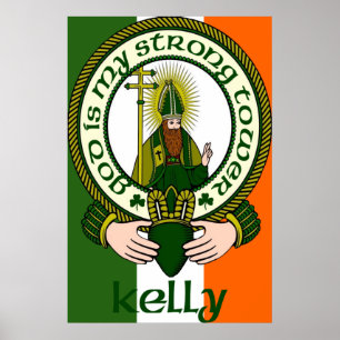 Poster Kelly Clan Motto Imprimer