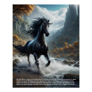 Poster Kelpie River Spirit