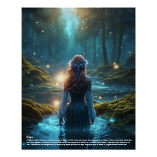 Poster Kelpie River Spirit