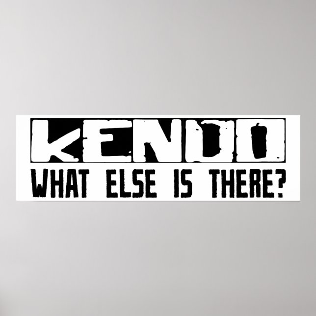 Poster Kendo Qu'Y A-T-Il D'Autre ? (Devant)