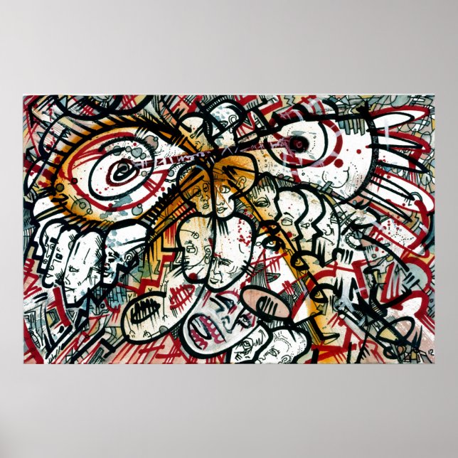 Poster "Kidnapped By Aliens" (Devant)