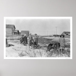 Poster Kids Play in Nome, Alaska 1914
